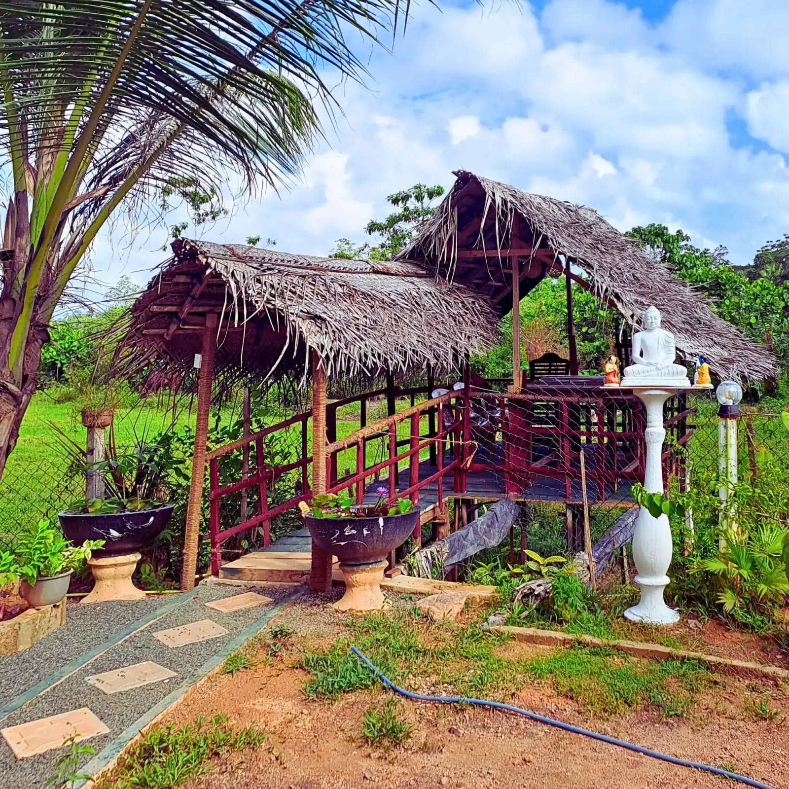 Der Pavillon im Garten
